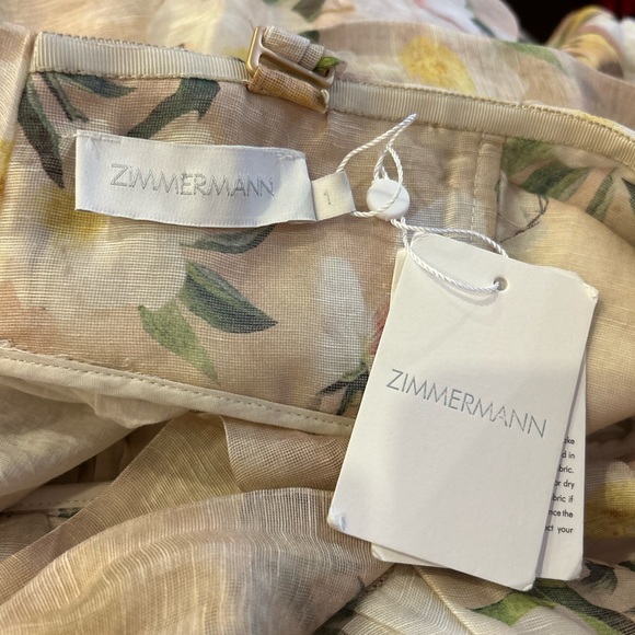 Zimmermann NWT Coaster
Strapless Ruched Mini Sz 6 - Picture 8 of 11